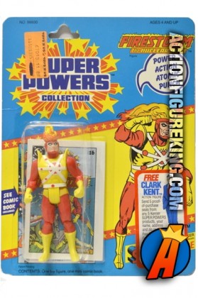 Vintage Kenner Super Powers Firestorm action figure.