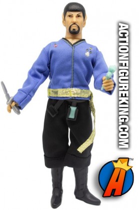 MEGO STAR TREK MIRROR UNIVERSE MR. SPOCK 8-INCH ACTION FIGURE.