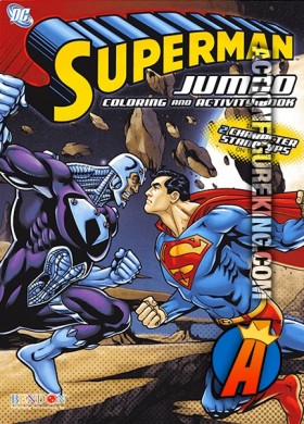 Superman Jumbo Coloring and Activity Book from Bendon.