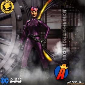 MEZCO 1:12 Collective DC COMICS PURPLE VARIANT CATWOMAN Action Figure