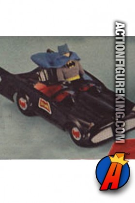 Mego 1/9th Scale Batmobile for their 8 inch Batman action figure.
