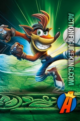 Skylanders Imaginators Crash Bandicoot figure.