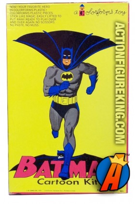 Batman Cartoon Kit plasyset from Colorforms circa 1966.