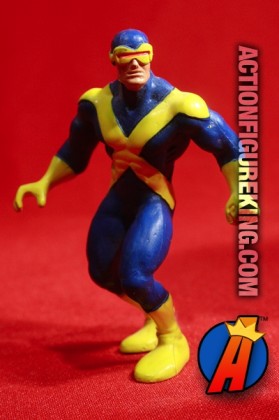 Vintage 1990 Marvel Comics X-MEN CYCLOPS PVC figure.