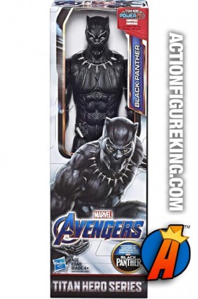 HASBRO AVENGERS ENDGAME TITAN HERO SIXTH-SCALE BLACK PANTHER ACTION FIGURE