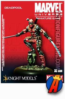 Marvel Universe 35mm DEADPOOL metal figure from Knight Models.