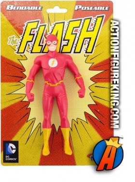 NJ CROCE DC COMICS THE NEW FRONTIER THE FLASH 5.5-INCH SCALE BENDABLE FIGURE