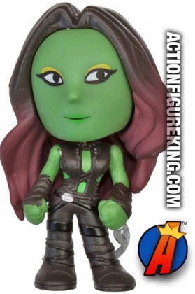 Funko Marvel GOTG Mystery Minis Gamora bobblehead figure.