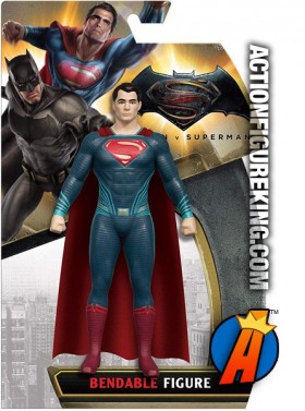 NJ CROCE DC COMICS BATMAN vs Superman 5.5-INCH BENDY FIGURE