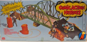 Mego Comic Action Heroes Batmobile and Exploding Bridge Playset.