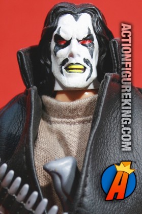 8-inch scale custom Lobo action figure with cloth uniform.