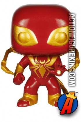 Funko Pop! Marvel Spider-Man IRON SPIDER Figure Number 107.