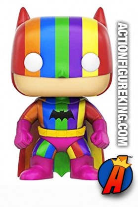 Funko Pop! Heroes NYCC Exclusive Variant Rainbow BATMAN Figure.