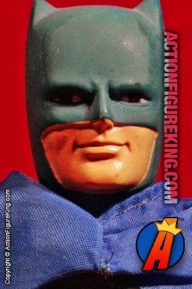 Fully articulated Mego 8-inch Batman action figure with removable fabric outfit.