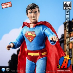 8-Inch Mego Style SUPERBOY action figure from Figures Toy Company.