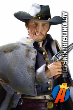 13 inch DC Direct fully articulated Jonah Hex action figure with authentic fabric outfit.