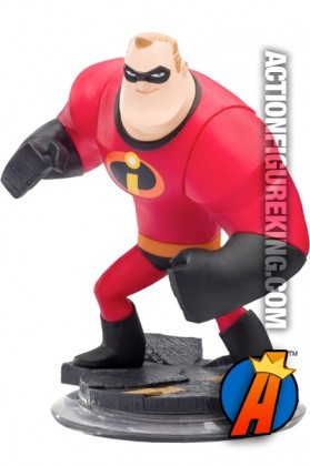 Full view of this Disney Infinity Mr. Incredible gamepiece.