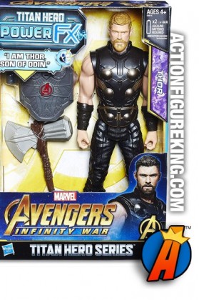 MARVEL AVENGERS: INFINITY WAR TITAN HERO SERIES SIXTH-SCALE THOR ACTION FIGURE from HASBRO