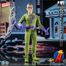 Megoesque eight-inch Super Friends Riddler action figure.