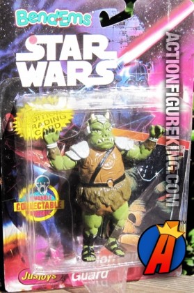 STAR WARS Bend-Ems GAMORREAN GUARD Bendable Figure.