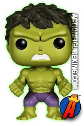 Funko Pop! Marvel Avengers 2 Variant Gamma Glow HULK Figure.