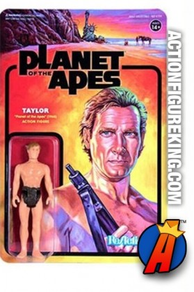 FUNKO REACTION PLANET OF THE APES 3.75-INCH TAYLOR ACTION FIGURE