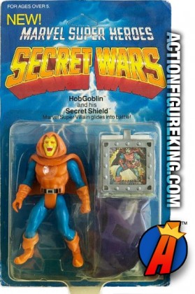 MATTEL MARVEL SUPER HEROES SECRET WARS 4.5-INCH HOBGOBLIN ACTION FIGURE circa 1984