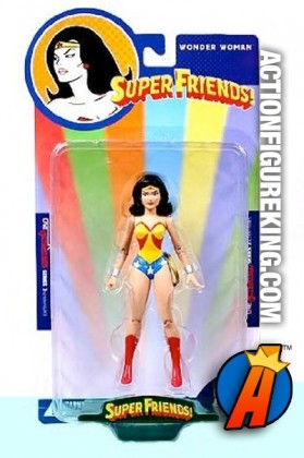 Super Friends Wonder Woman action figure from DC Direct.