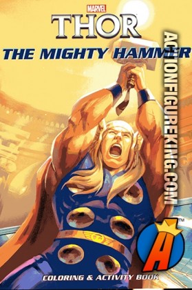 Marvel&#039;s Thor The Mighty Hammer Coloring and Activity Book.