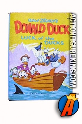 Donald Duck Luck of the Ducks A Big Little Book from Whitman.