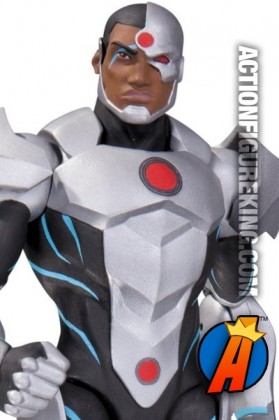 New 52 style Cyborg action figure based on the animated Justice League War movie.