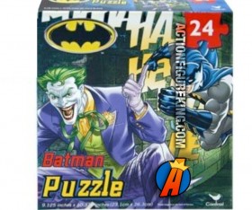 Batman versus Joker 24-Piece jogsaw puzzle from Cardinal.