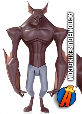 Full view of this Man-Bat animated figure from DC Collectibles.