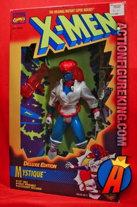 A nice packaged sample of this Marvel Universe 10-inch Mystique action figure from Toybiz.