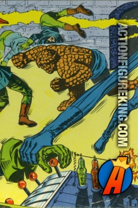 Vintage Marvel Super-Heroes Puzzle from Milton Bradley featuring the Fantastic Four.