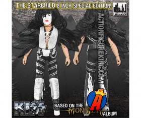 KISS The Starchild Deluxe Variant Edition Action Figure from Monster Series 4 by Figures Toy Company.