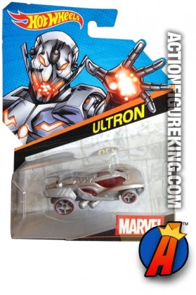 Marvel&#039;s Ultron as a die-cast car from Hot Wheels.