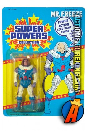 Vintage Kenner DC Comics Super Powers Collection Mr. Freeze action figure.