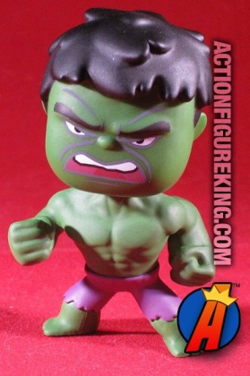 2.5-inch Funko Marvel Mystery Minis Incredible Hulk figure.