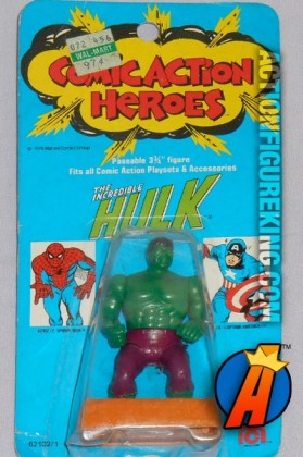Mego Comic Action Heroes Incredible Hulk figure.