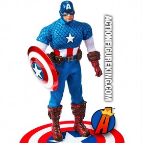 MEZCO ONE:12 COLLECTIVE MODERN CAPTAIN AMERICA ACTION FIGURE