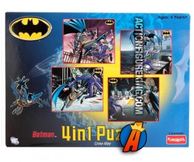 Batman 4in1 Series 1 jigsaw puzzles from Funskool.