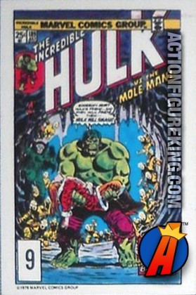 9 of 24 from the 1978 Drake&#039;s Cakes Hulk comics cover series.