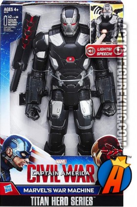 MARVEL CAPTAIN AMERICA CIVIL WAR TITAN HERO SERIES 12-INCH SCALE WAR MACHINE ACTION FIGURE from HASBRO