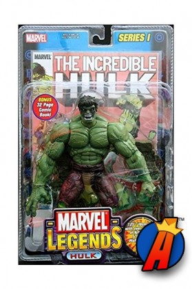 Marvel Legends Series 1 Incredible Hulk action figure from Toybiz.