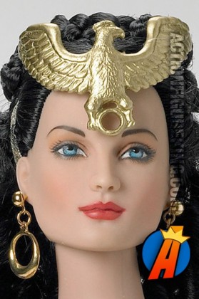 Detailed view of this Wonder Woman Amazonian Warrior figure from Tonner.