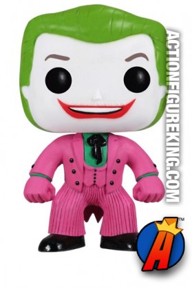 Funko Pop Heroes Joker 1966 figure based on Cesar Romero.