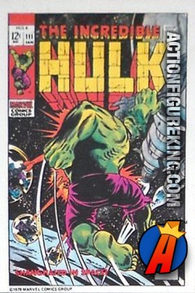 10 of 24 from the 1978 Drake&#039;s Cakes Hulk comics cover series.