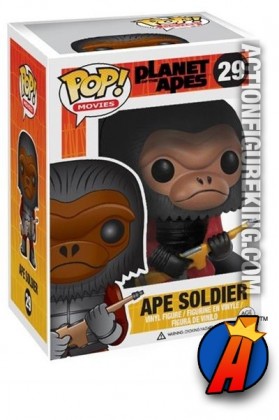 Funko Pop! Movies Planet of the Apes Ape Soldier figure number 29.