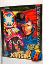 Mego-style Famous Cover Series Jean Grey figure with authentic fabric outfit from Toybiz.